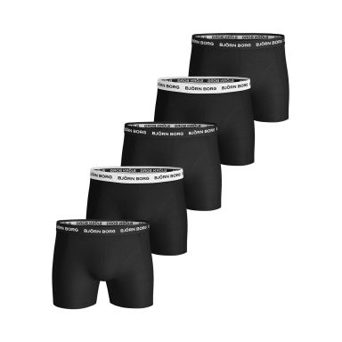 Björn Borg 20020201 Kalsong svart, 5-pack